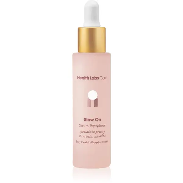 Health Labs Care Health Labs Care Slow On zaglađujući serum za hidrataciju i posvjetljivanje lica s peptidima 30 ml