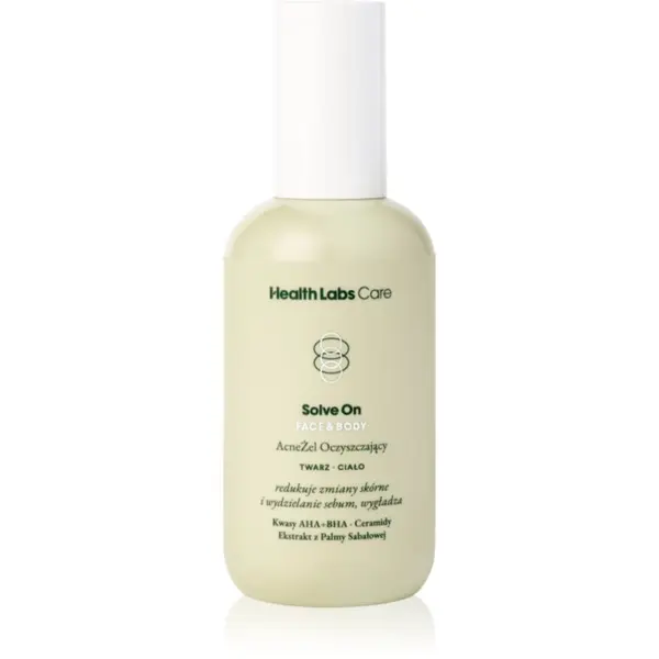 Health Labs Care Health Labs Care Solve On gel za čišćenje za lice i tijelo 200 ml
