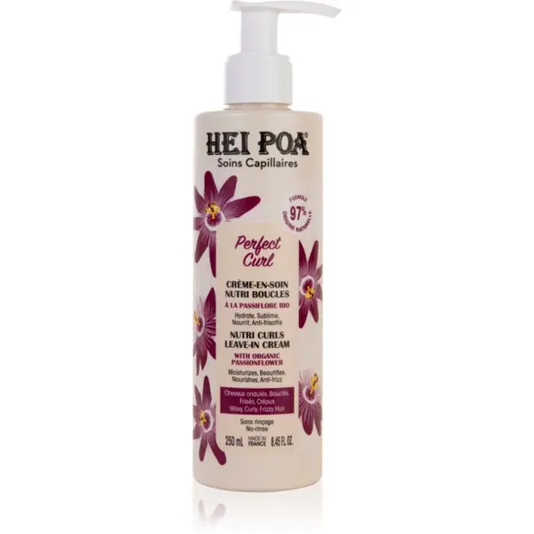 Hei Poa Hei Poa Perfect Curl krema bez ispiranja za valovitu i kovrčavu kosu 250 ml