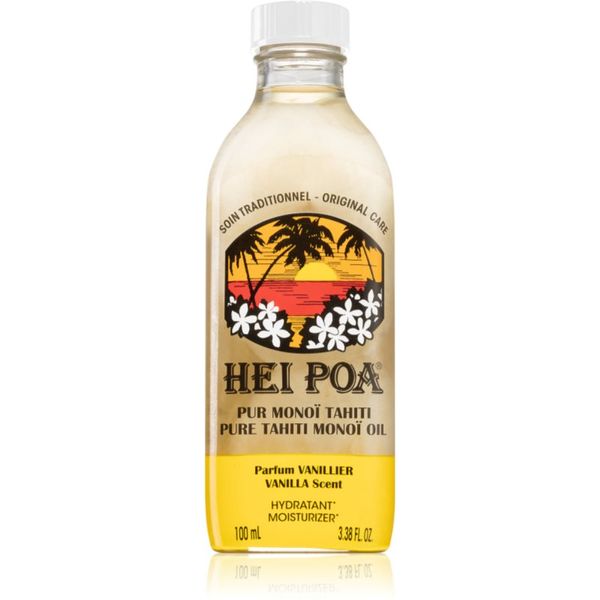 Hei Poa Hei Poa Pure Tahiti Monoï Oil Vanilla multifunkcionalno ulje za tijelo i kosu 100 ml