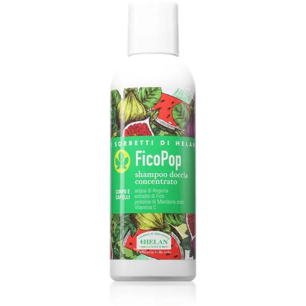 Helan Helan I SORBETTI DI HELAN FicoPop Concentrated Shower Shampoo gel za tuširanje i šampon 2 u 1 150 ml