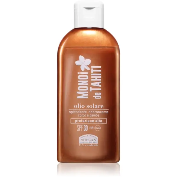 Helan Helan MONOÏ de TAHITI Shiny Suntan Oil SPF30 zaštitno ulje za sunčanje SPF 30 150 ml