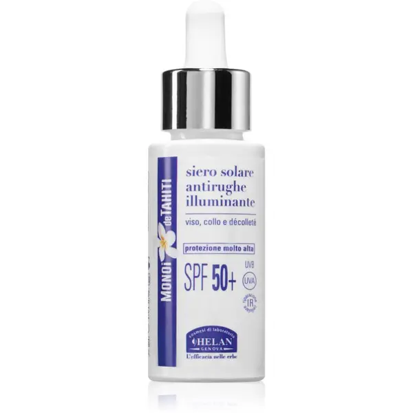 Helan Helan MONOÏ de TAHITI Sun Serum posvjetljujući serum protiv bora SPF 50+ 30 ml