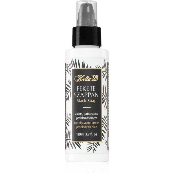 Helia-D Helia-D Black Soap gel za čišćenje za problematično lice, akne 110 ml