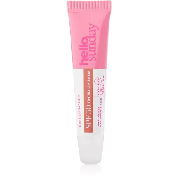 hello sunday hello sunday the mauve one tinted lip balm balzam za toniranje za usne SPF 50 15 ml
