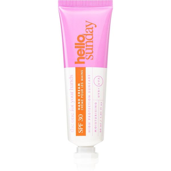 hello sunday hello sunday the one for your hands zaštitna krema za ruke SPF 30 30 ml