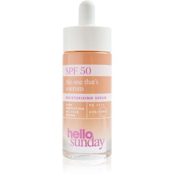 hello sunday hello sunday the one that´s a serum zaštitni serum SPF 50 30 ml