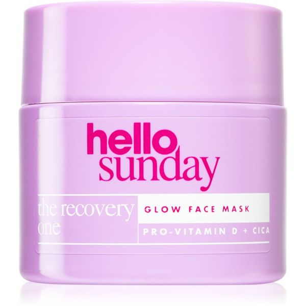 hello sunday hello sunday the recovery one posvjetljujuća maska za dan i noć 50 ml