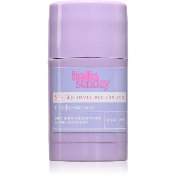 hello sunday hello sunday the take-out one invisible sun stick zaštitni hidratantni stik SPF 50+ 25 g