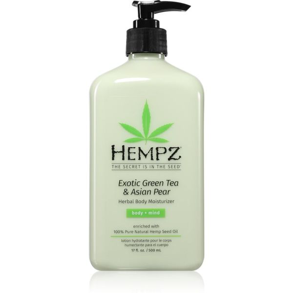 HEMPZ HEMPZ Exotic Green Tea & Asian Pear hidratantno mlijeko za tijelo 500 ml