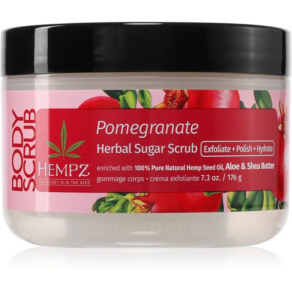 HEMPZ HEMPZ Pomegranate piling za tijelo 176 g