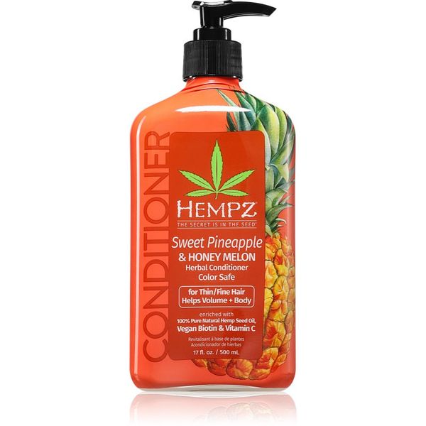HEMPZ HEMPZ Sweet Pineapple Honey Melon hidratantni regenerator za kosu 500 ml