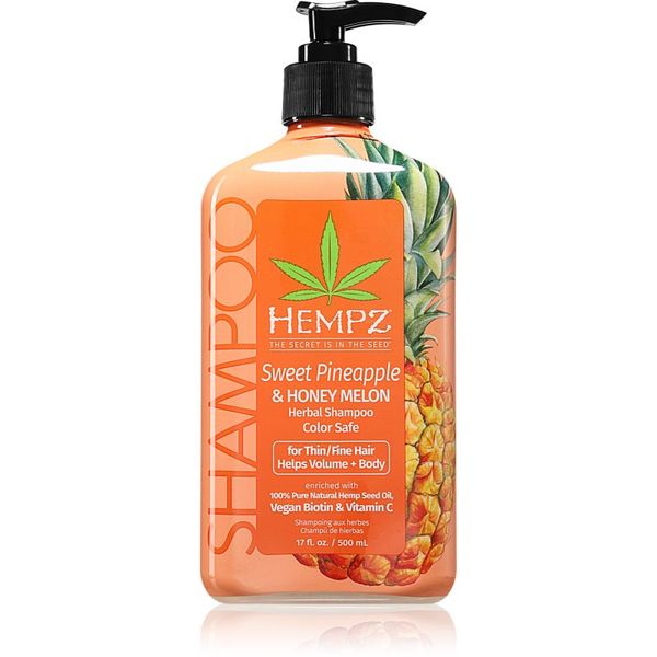 HEMPZ HEMPZ Sweet Pineapple Honey Melon hidratantni šampon za kosu 500 ml