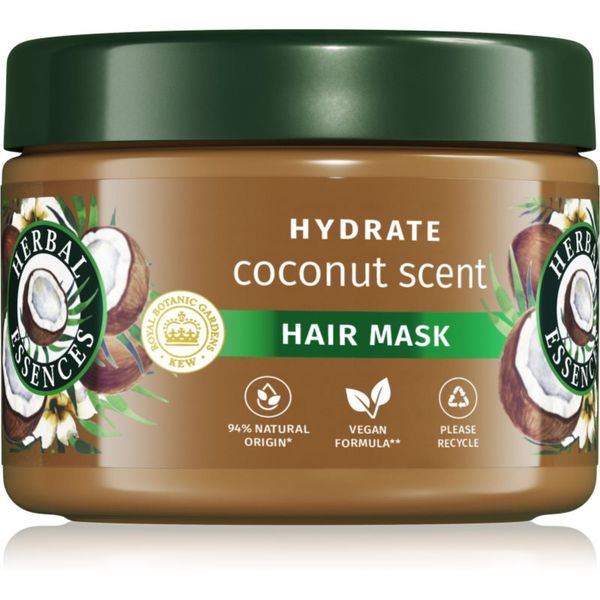 Herbal Essences Herbal Essences Coconut Scent Hydrate maska za kosu za ishranu i hidrataciju 300 ml