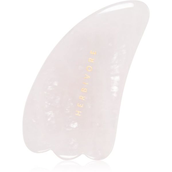 Herbivore Herbivore Rose Quartz Gua Sha pomagalo za masažu 1 kom