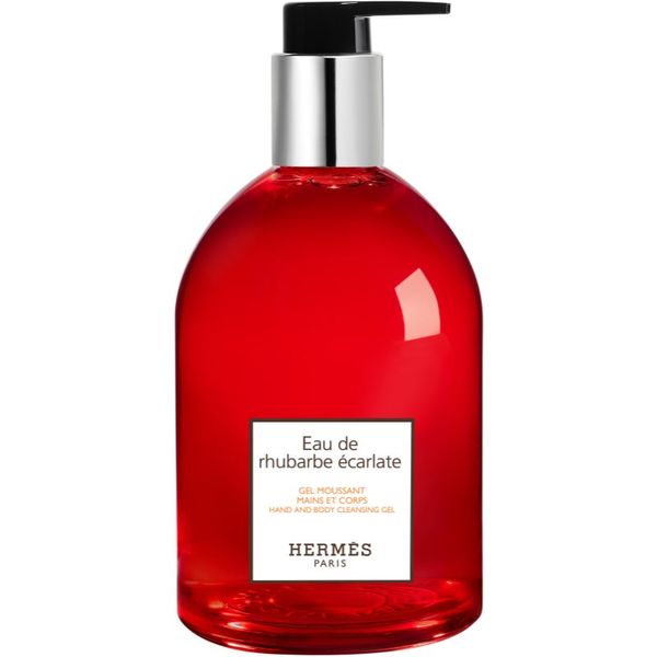 HERMÈS HERMÈS Le Bain Eau de rhubarbe écarlate gel za čišćenje za ruke i tijelo 300 ml