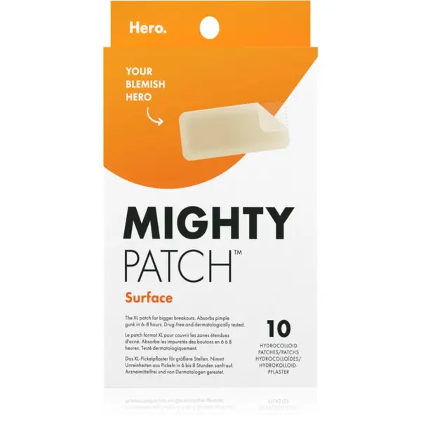 Hero Cosmetics Hero Cosmetics Mighty Patch XL flasteri za problematičnu kožu lica 10 kom