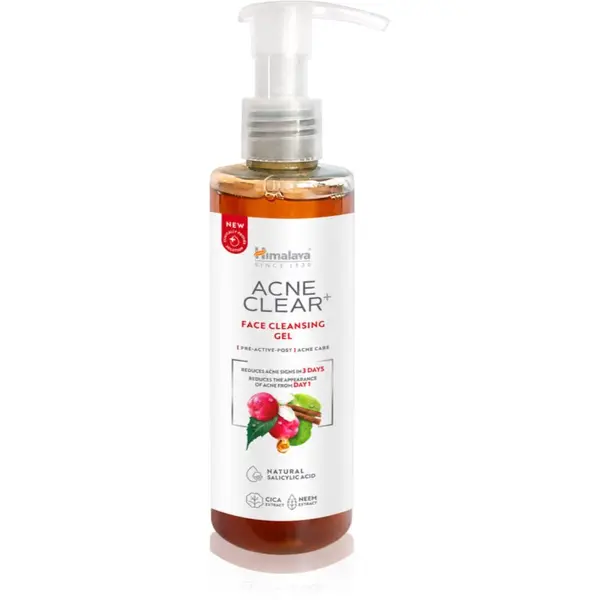 Himalaya Herbals Himalaya Herbals Acne Clear+ Face Cleasing Gel gel za čišćenje protiv akni 200 ml