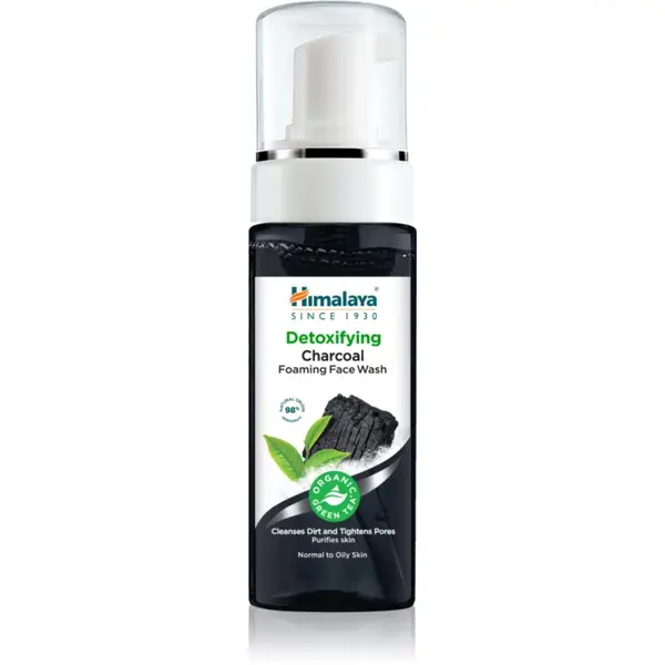 Himalaya Herbals Himalaya Herbals Detoxifying Charcoal pjena za čišćenje za lice s crnim ugljenom 150 ml