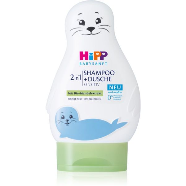 Hipp Hipp Babysanft Sensitive dječji šampon za tijelo i kosu Seal 200 ml