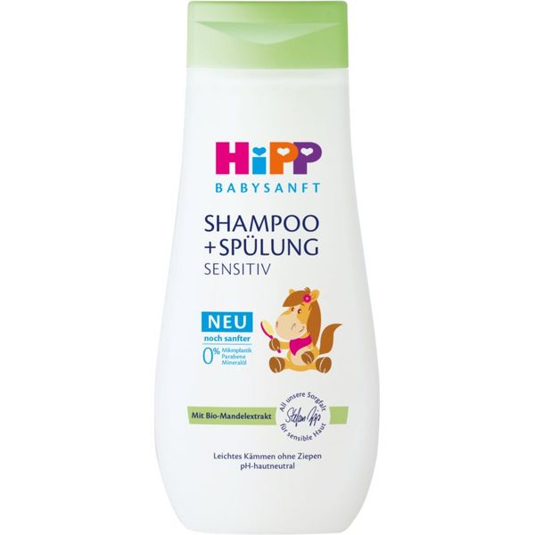 Hipp Hipp Babysanft Sensitive šampon i regenerator za djecu od rođenja 200 ml