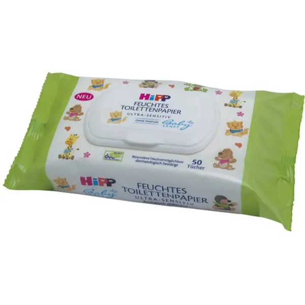 Hipp Hipp Babysanft Ultra Sensitive vlažni toaletni papir 50 kom