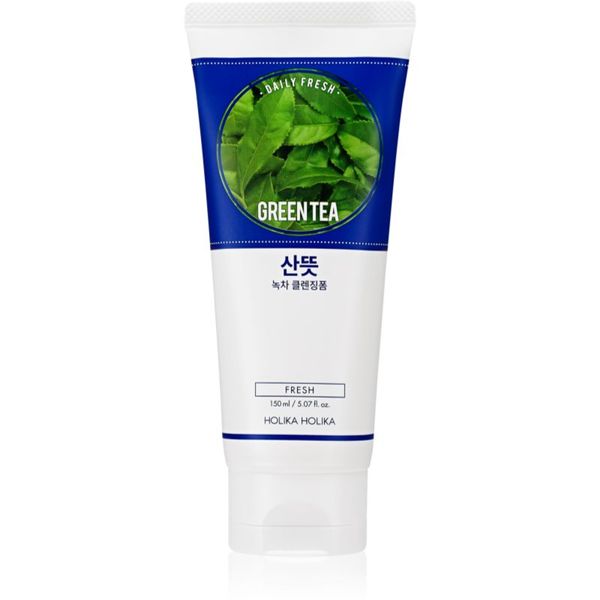 Holika Holika Holika Holika Daily Fresh Green Tea pjena za čišćenje za balansiranje stvaranja sebuma sa zelenim čajem 150 ml