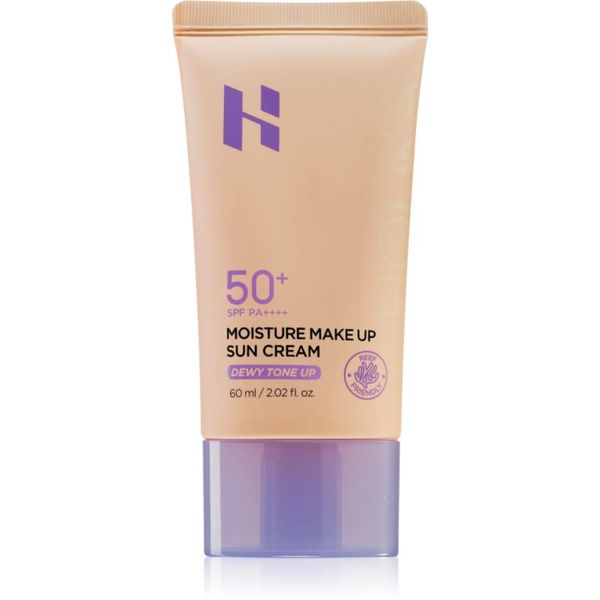 Holika Holika Holika Holika Moisture Make Up Sun Cream zaštitna krema za toniranje za lice SPF 50+ 60 ml