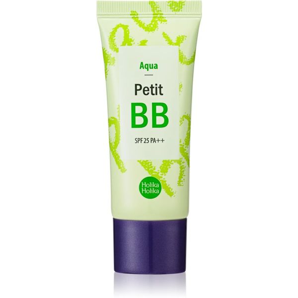 Holika Holika Holika Holika Petit BB Aqua BB krema za toniranje za osjetljivu i netolerantnu kožu lica SPF 25 30 ml