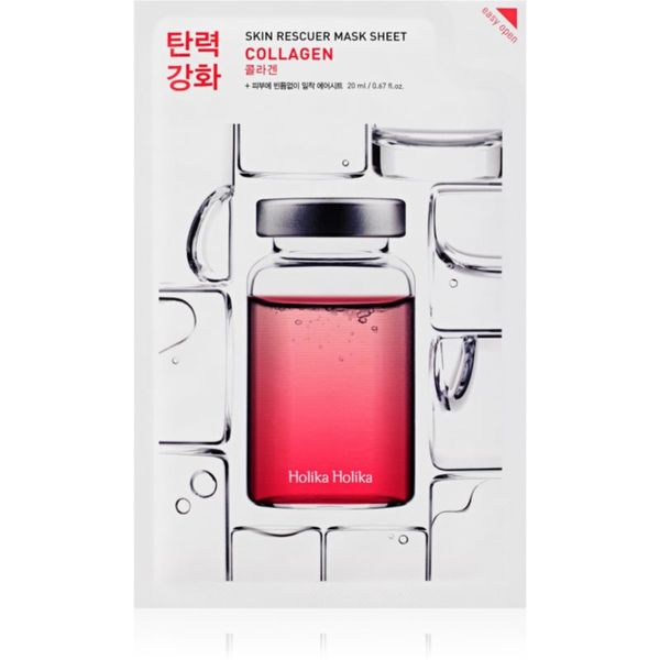 Holika Holika Holika Holika Skin Rescuer Collagen Sheet maska za učvršćivanje s kolagenom 20 ml