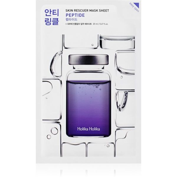 Holika Holika Holika Holika Skin Rescuer Peptide revitalizirajuća sheet maska s peptidima 20 ml