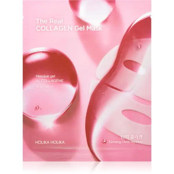 Holika Holika Holika Holika The Real Collagen Gel Mask Sheet maska s kolagenom 35 g