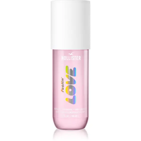Hollister Hollister Feelin' Love mirisna maglica za tijelo i kosu za žene Raspberry 198 ml