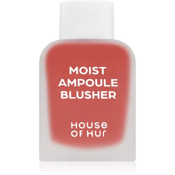 House of Hur House of Hur Moist Ampoule Blusher tekuće rumenilo mini nijansa 05 Peach Coral 10 ml