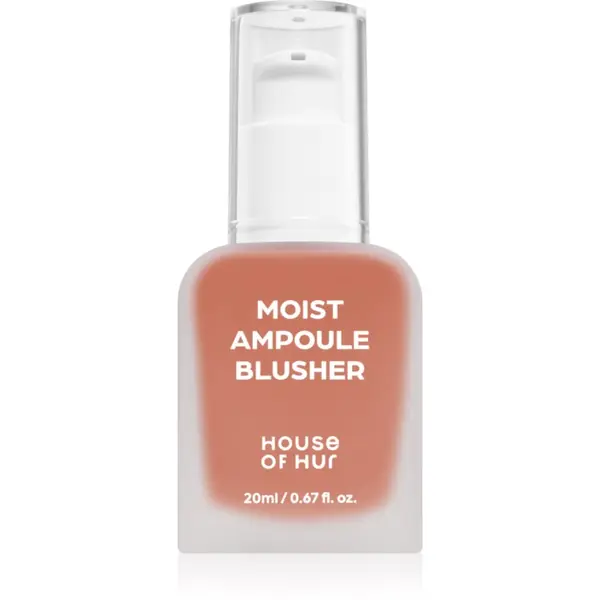 House of Hur House of Hur Moist Ampoule Blusher tekuće rumenilo nijansa 01 Nude Beige 20 ml