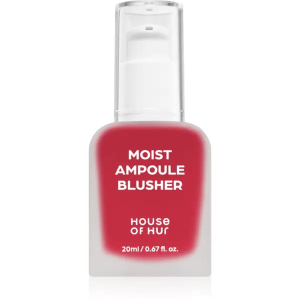 House of Hur House of Hur Moist Ampoule Blusher tekuće rumenilo nijansa 09 Ruby Red 20 ml