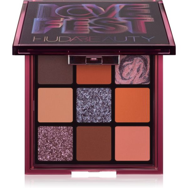 Huda Beauty Huda Beauty Lovefest Obsessions paleta sjenila za oči 7 g