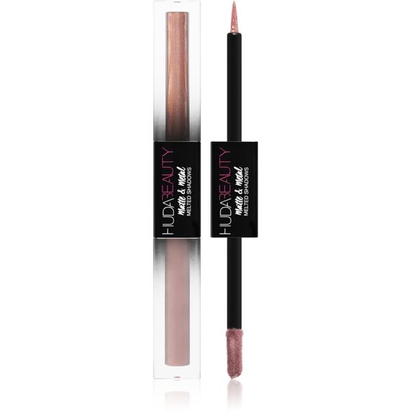 Huda Beauty Huda Beauty Matte & Metal Melted tekuće sjenilo za oči nijansa Request Line and Slow Jams 2x2 ml