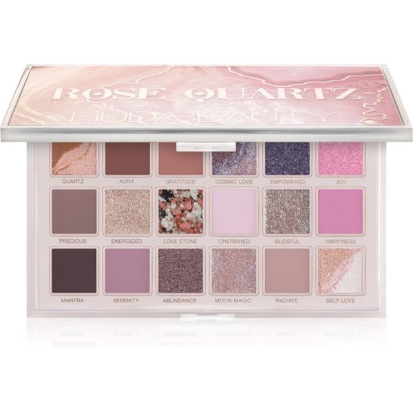 Huda Beauty Huda Beauty Rose Quartz paleta sjenila za oči 17,35 g