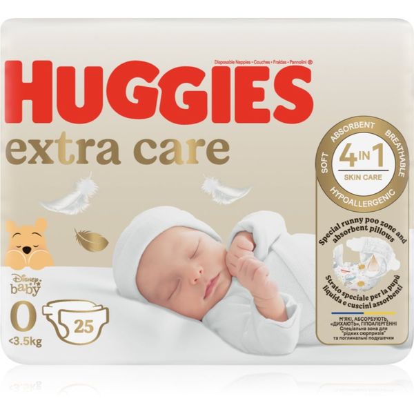 Huggies Huggies Extra Care Size 0 jednokratne pelene