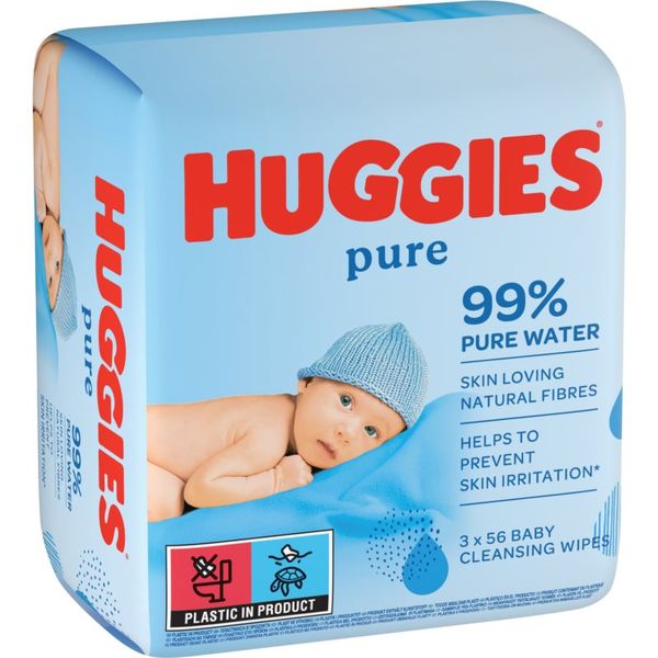 Huggies Huggies Pure maramice za čišćenje 3x56 kom