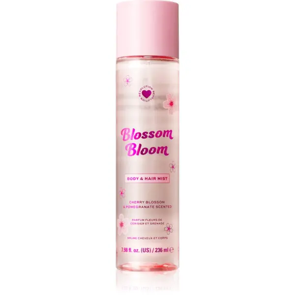 I Heart Revolution I Heart Revolution Blossom Bloom Mirisna magla za tijelo i kosu za žene nijansa Cherry Blossom & Pomegranate 236 ml