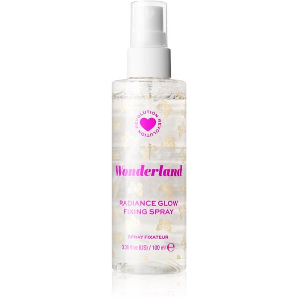 I Heart Revolution I Heart Revolution Butterfly posvjetljujući sprej za učvršćivanje sa šljokicama s mirisom Sweet and Floral 100 ml
