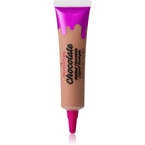I Heart Revolution I Heart Revolution Chocolate tekući bronzer nijansa Melted Butter 13 ml
