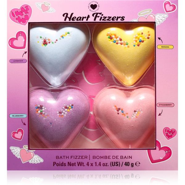 I Heart Revolution I Heart Revolution Fizzer Kit Hearts poklon set za kupke za žene 1 kom