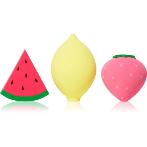 I Heart Revolution I Heart Revolution Fruit Punch Blending Sponge Trio set aplikatora za savršen izgled