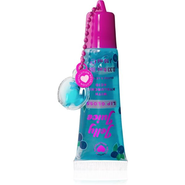 I Heart Revolution I Heart Revolution Jelly Juice Lip Tubes sjajilo za usne nijansa Blueberry 10 ml