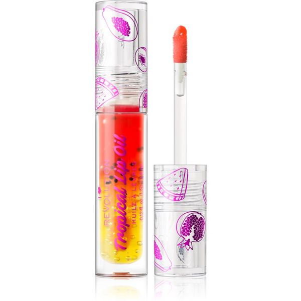 I Heart Revolution I Heart Revolution Tasty Tropical tonirajuće ulje za usne za sjaj i hidrataciju nijansa Papaya 3,8 ml