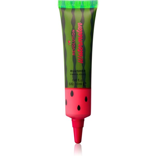 I Heart Revolution I Heart Revolution Tasty Watermelon kremasto rumenilo za sjaj lica Flushed 13 ml