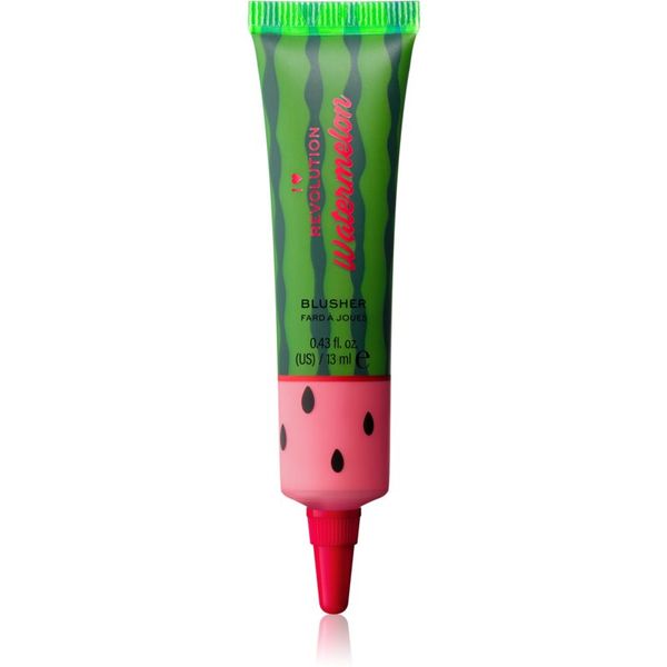 I Heart Revolution I Heart Revolution Tasty Watermelon kremasto rumenilo za sjaj lica Juicy 13 ml